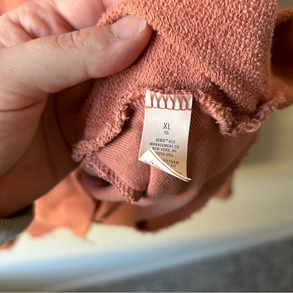 Aerie Open-Back Sweatshirt - Picture 9 of 11